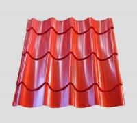 COLOR COATED CORRUGATED STEEL PLATE