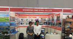 Shandong sino steel Co.,Ltd will show you about the Peru’s EXCON 2018 Exhibition!!!